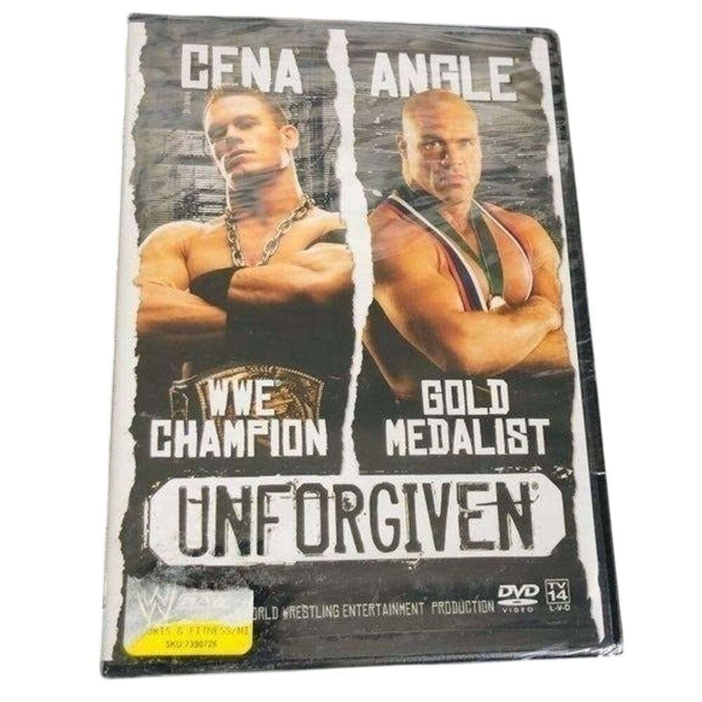 WWE - Unforgiven 2005 (DVD, 2005) Cena Vs Angle,‎ Carlito Vs Ric Flair